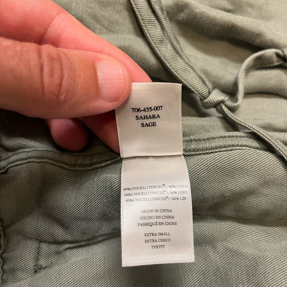 Rails Sahara Utility Jacket In Sage Green Lightweight Women’s Size XS - Picture 13 of 13
